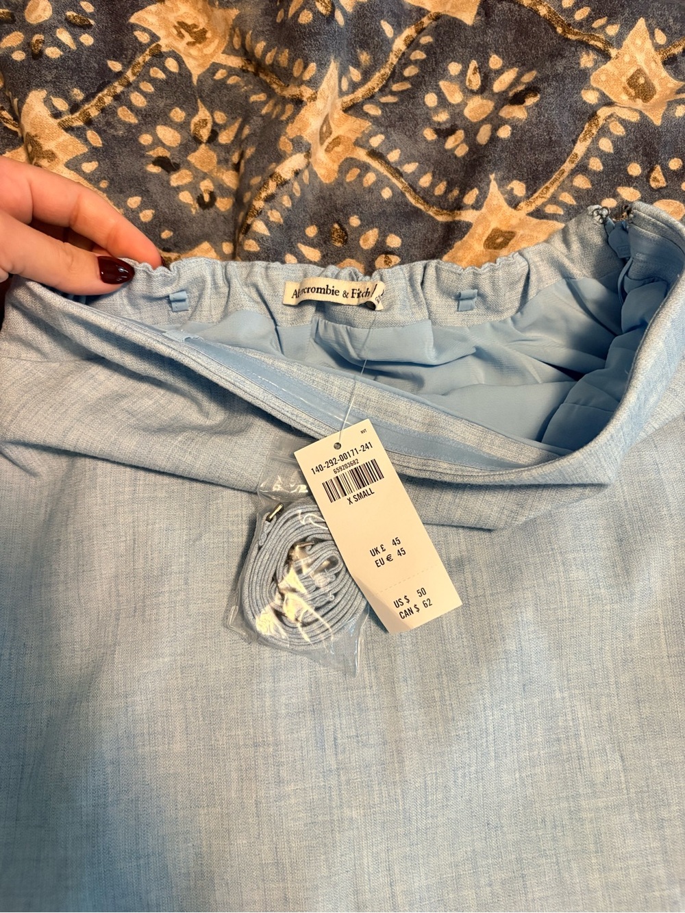 Abercrombie strapless top XS - Picture 3 of 9